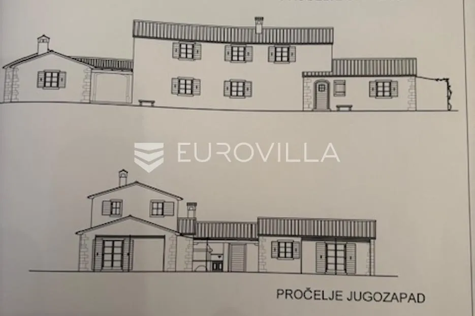 istra, pazin, građevinsko zemljište za izgradnju stambeno, gospodarskog objekta 399 m² - slika 3