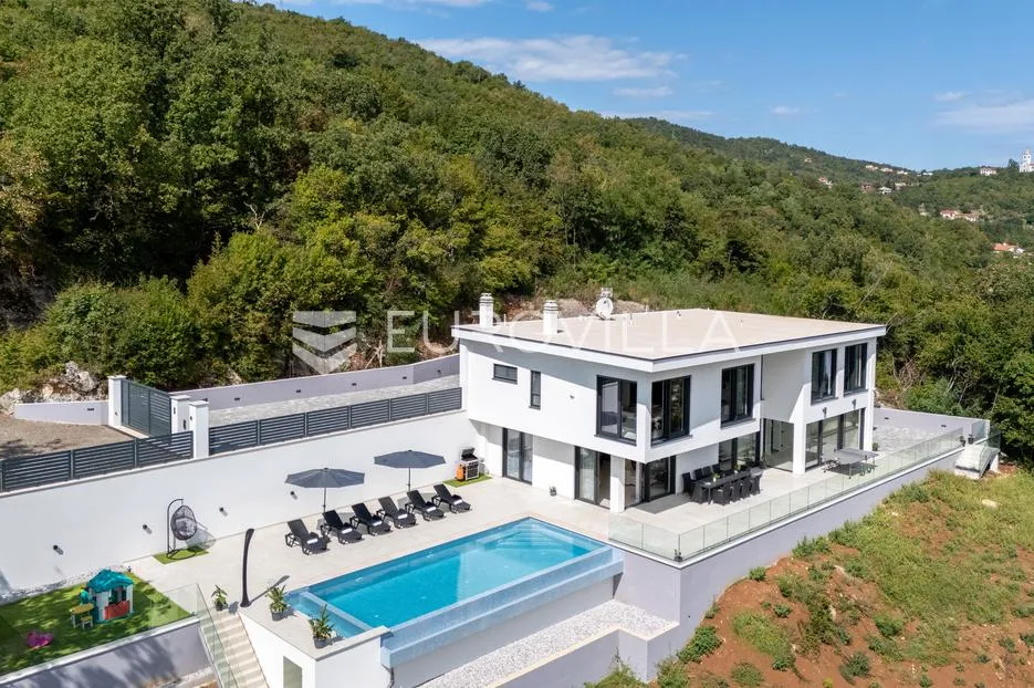 opatija okolica, mihotići, luksuzna vila 342 m² s infinity bazenom i wellnessom - slika 2