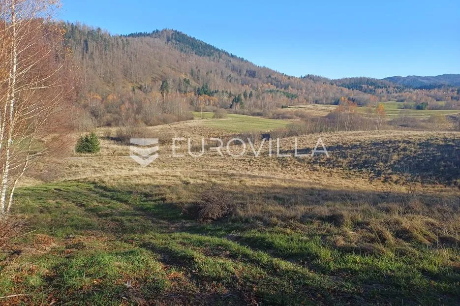 Gorski Kotar, Lokve, predivan građevinski teren 9228 m² - Lazac Lokvarski