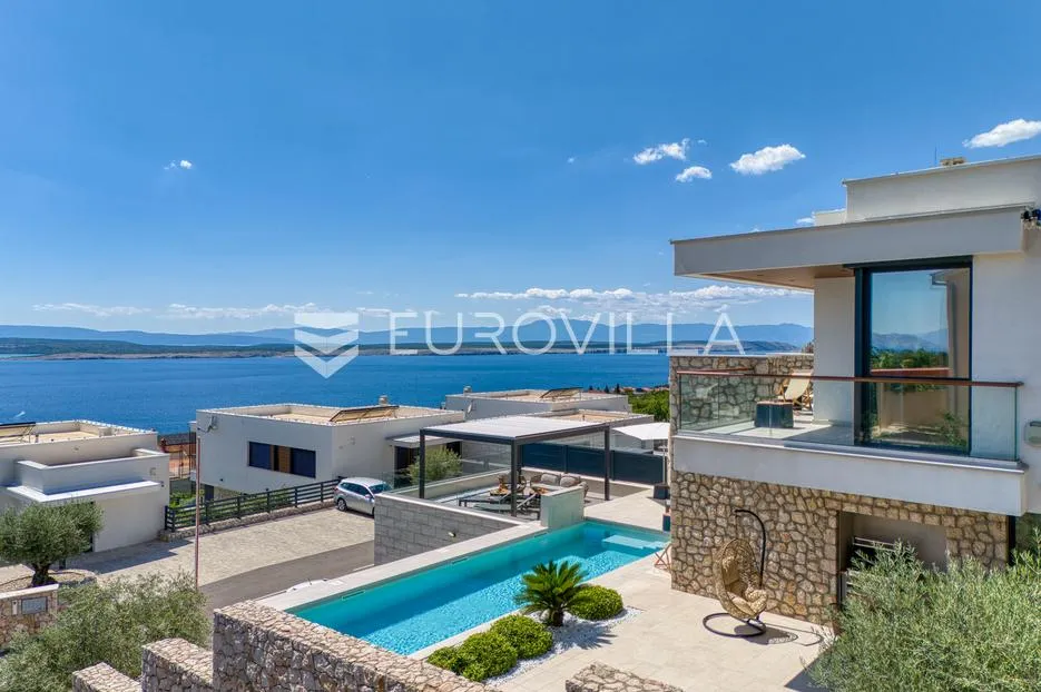 crikvenica, luksuzna vila, kuća, 280 m², okućnica 526 m², pogled na more - slika 3