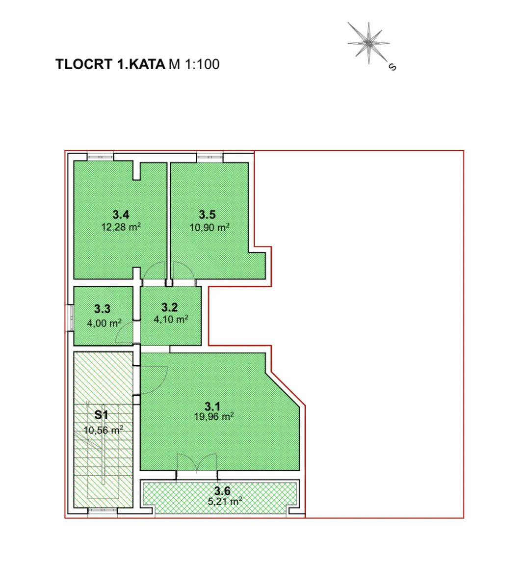 pag, trosoban apartman s2 uz more 75 m² novogradnja - slika 17