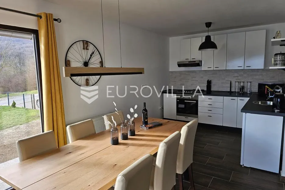 ogulin, sabljak selo, kuća 135 m² na jezeru sabljaci - slika 5