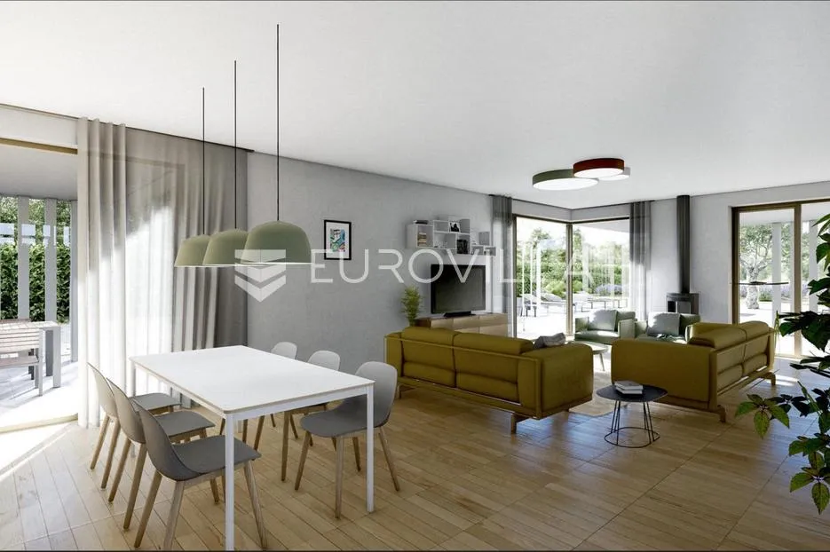 istra, labin - vrhunska moderna villa "e", grijani bazen 48 m2, 2642 m2 uređene okućnice - slika 23