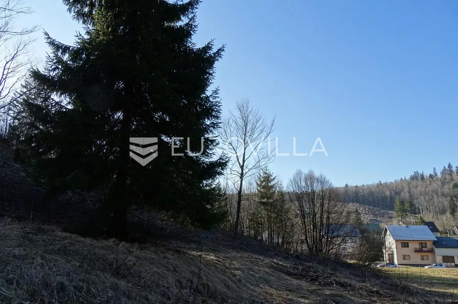 delnice, teren površine 1254 m² za gradnju obiteljske kuće - slika 10