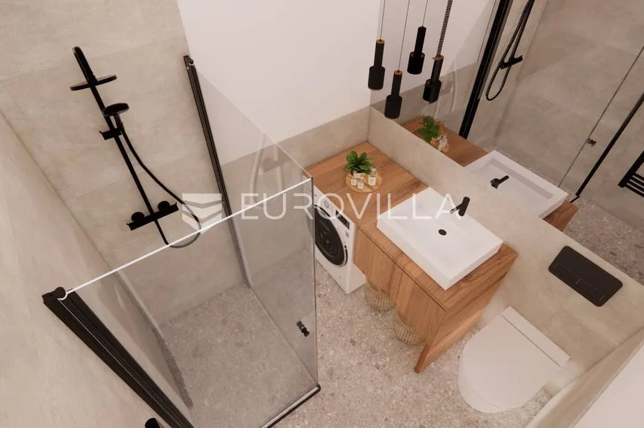 omišalj, otok krk, novogradnja, stan d 67,83 m² s okućnicom - slika 8