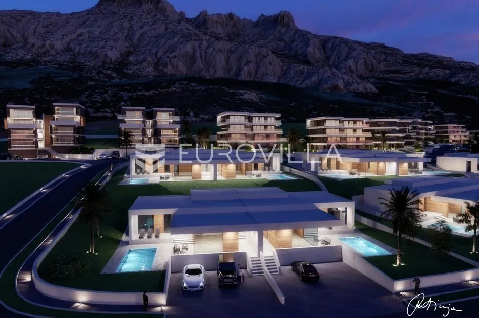 karlobag, cesarica, građevinsko zemljište s projektom, 628 m² - slika 7
