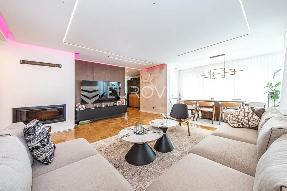 zagreb, bukovačka cesta, luksuzan peterosoban dvoetažan stan, 200 m² - slika 3