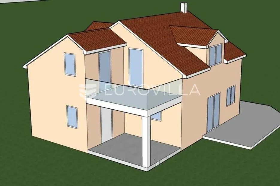 šibenik, boraja, kuća u izgradnji na velikoj parceli - slika 7