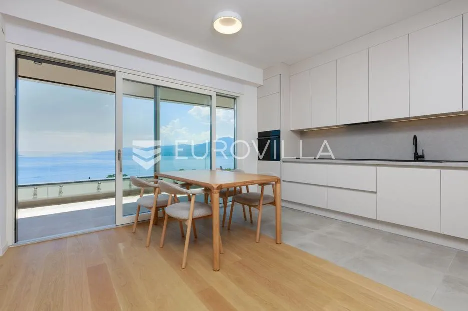 rijeka, kantrida, najam, trosoban stan 75 m², novogradnja, pogled na more - slika 4