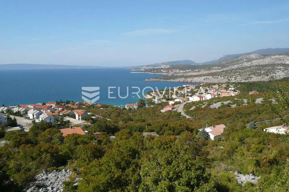 N.Vinodolski, Klenovica, građevinsko zemljište, 2508 m², pogled na more - Klenovica, Novi Vinodolski