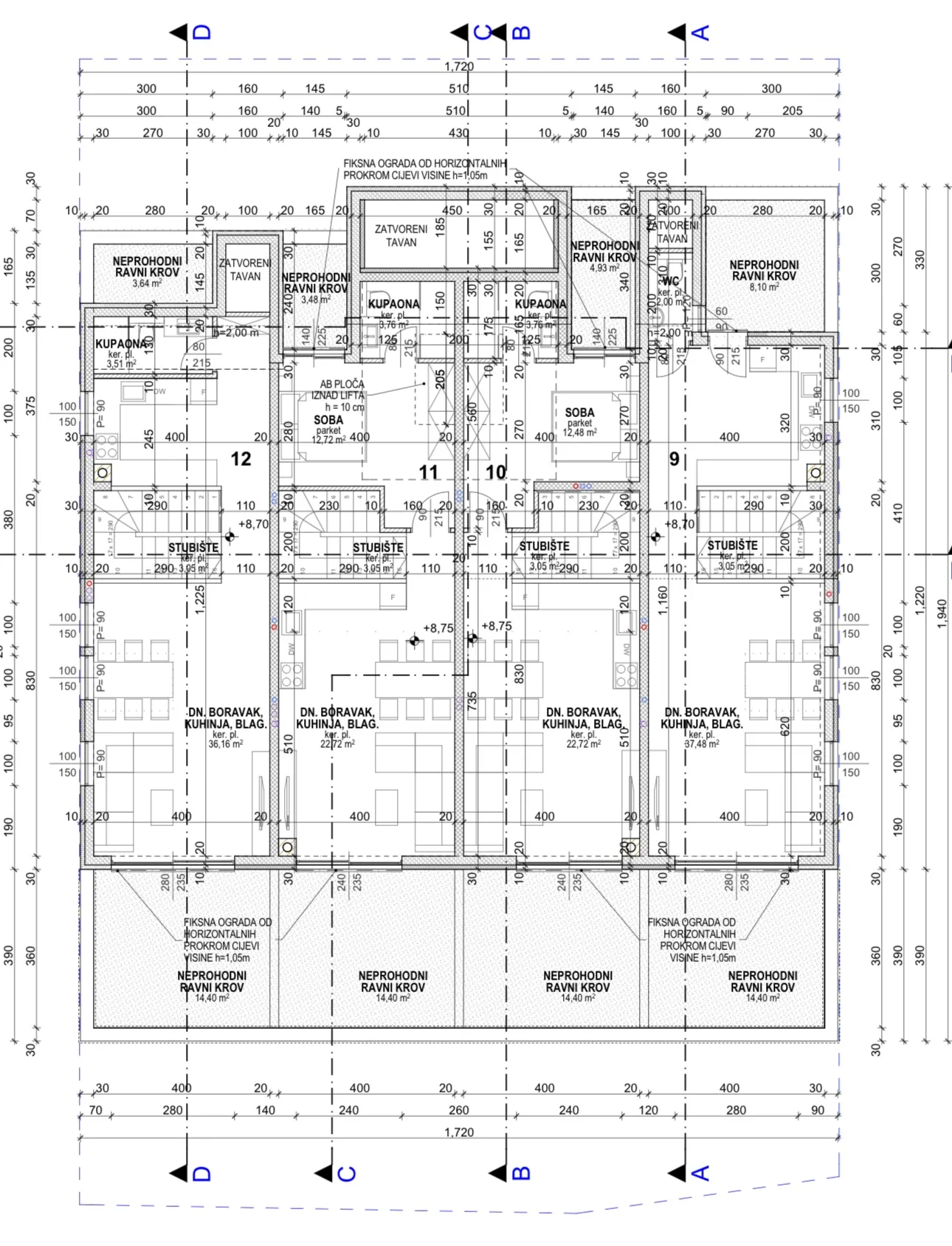 pag, povljana, dvoetažni dvosoban stan u vrhunskoj novogradnji, 88,63 m² - slika 9