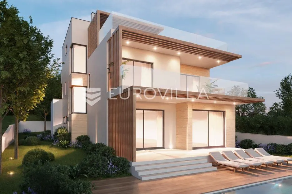 rogoznica, dvornica, luksuzna vila u izgradnji površine 450 m2 - slika 5