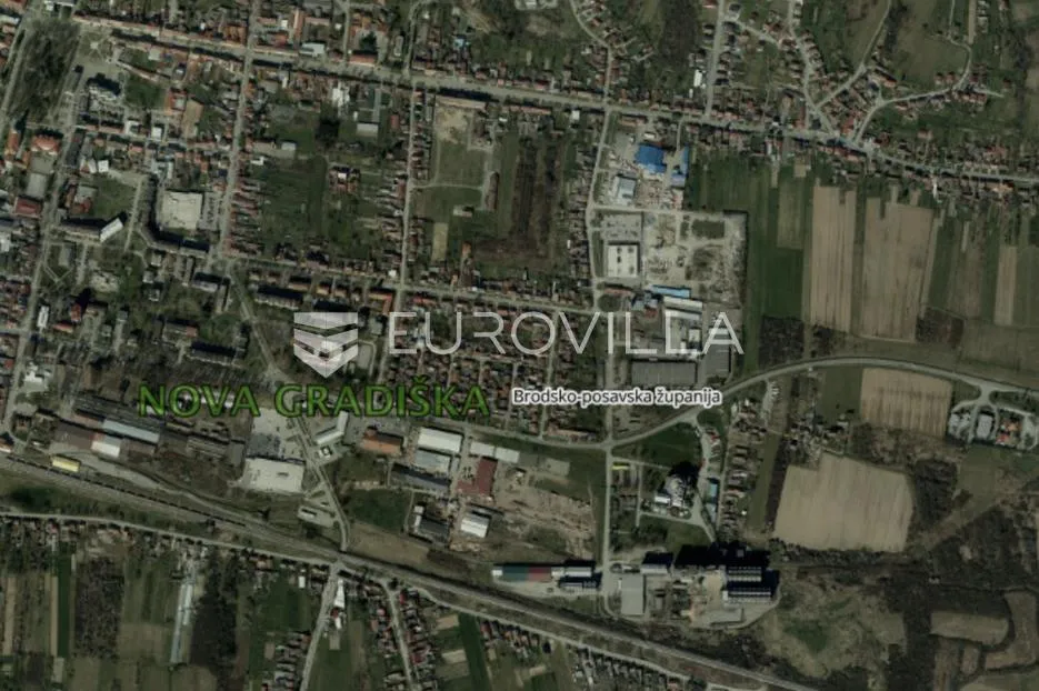 Nova Gradiška, građevinsko zemljište 867 m²