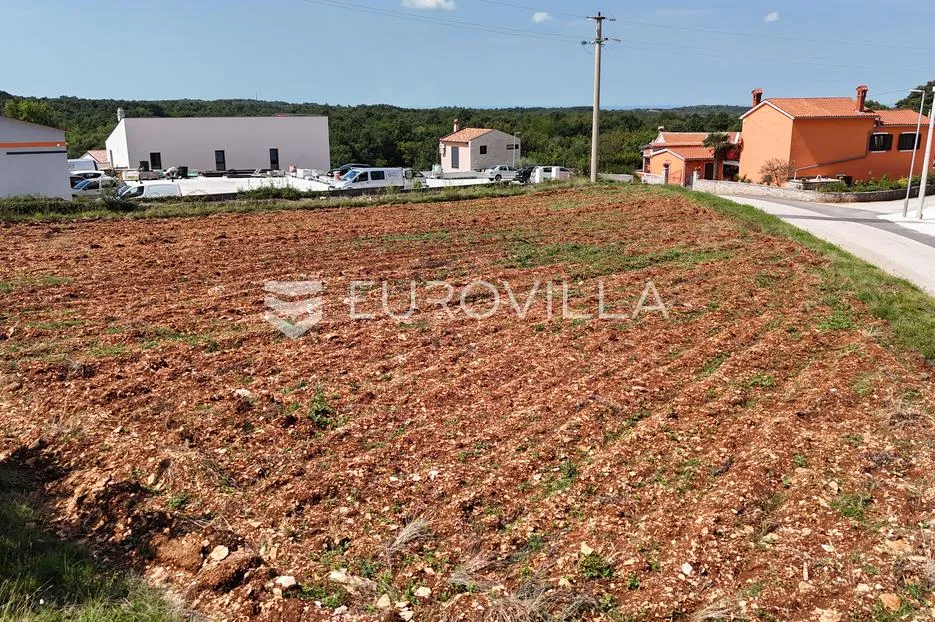 istra, tinjan – građevinsko zemljište uz cestu, mirna lokacija, pogled na more - slika 5