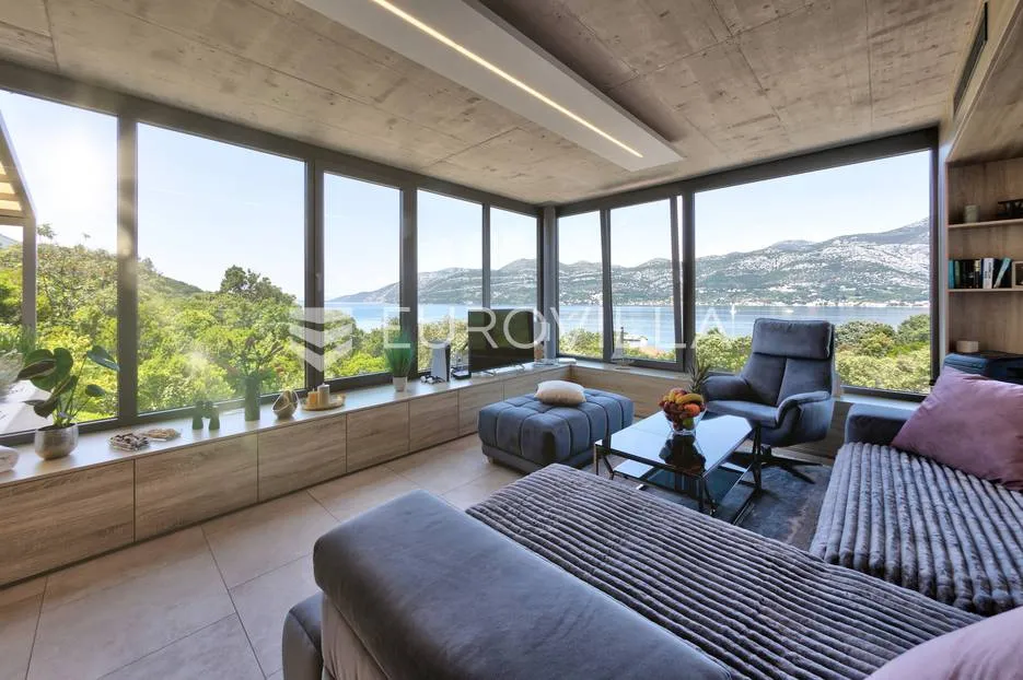korčula, luksuzna moderna villa s pogledom na more, jedinstvena ponuda - slika 7