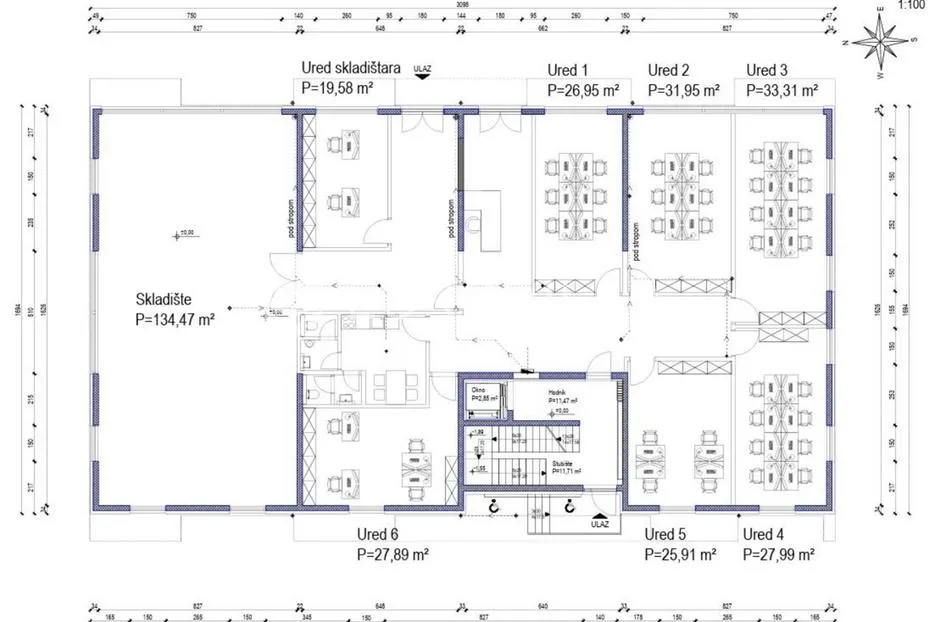 zagreb, jankomir, atraktivan ulični poslovni prostor, 449 m² dvorište 150 m², novogradnja - slika 2