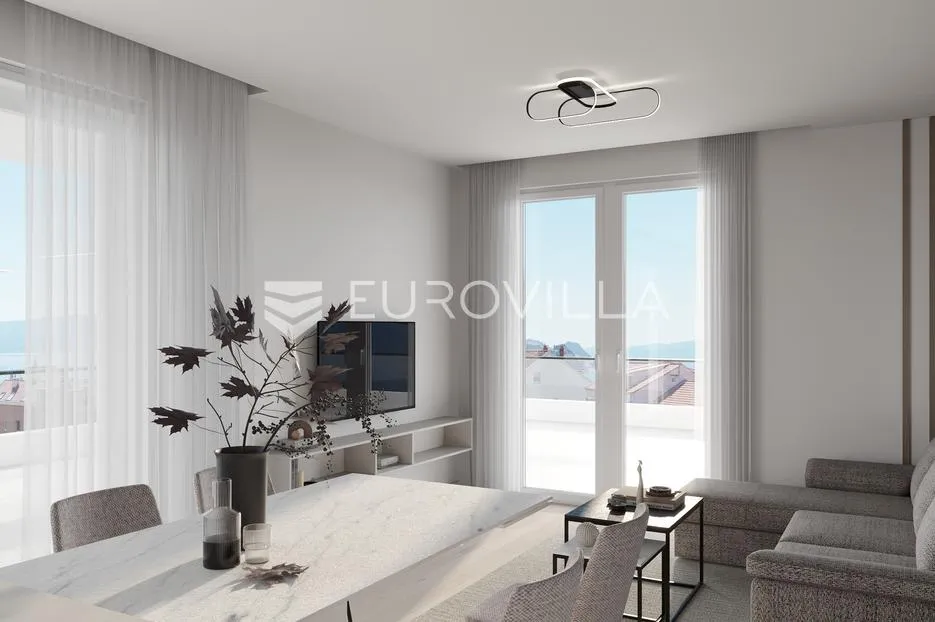 stobreč, penthouse, novogradnja, pogled na more - slika 5