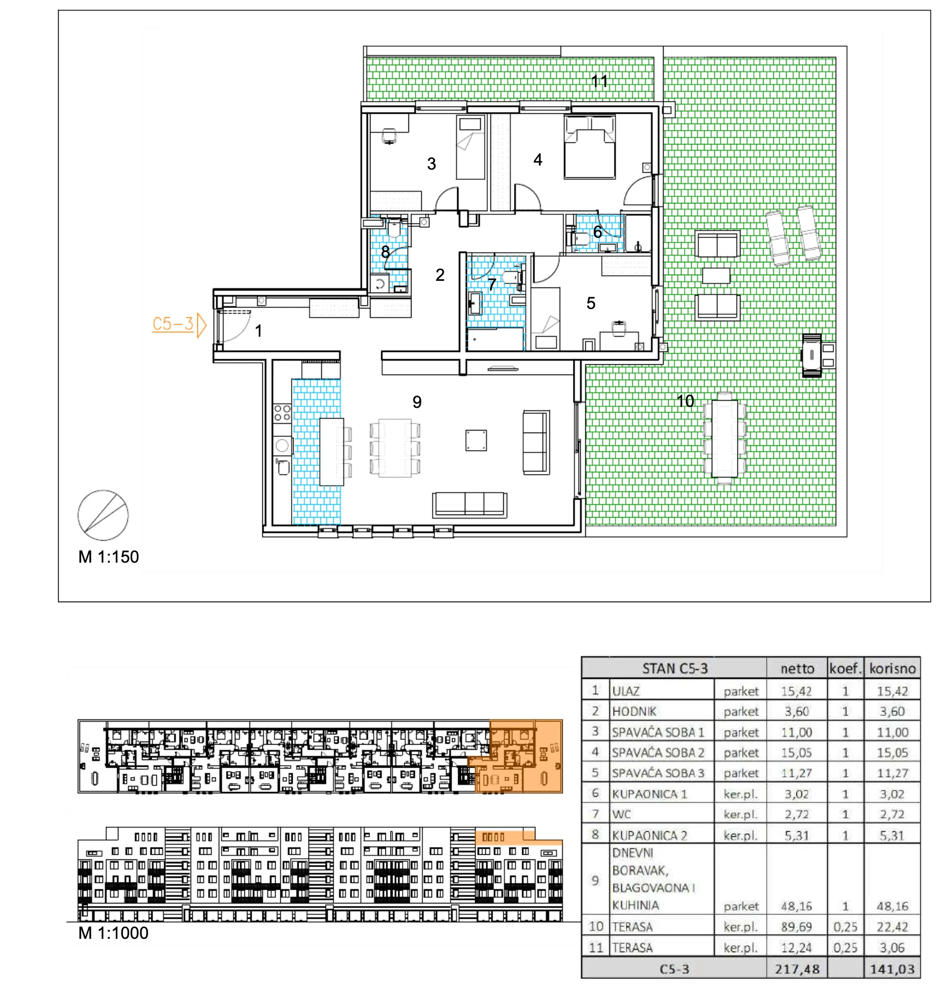 velika gorica, moderan četverosoban stan u novogradnji, 141 m² - slika 6