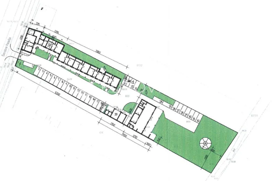 Baranja, Kopačevo, zemljište 3494 m2 s građ. dozvolom za apartmanski kompleks