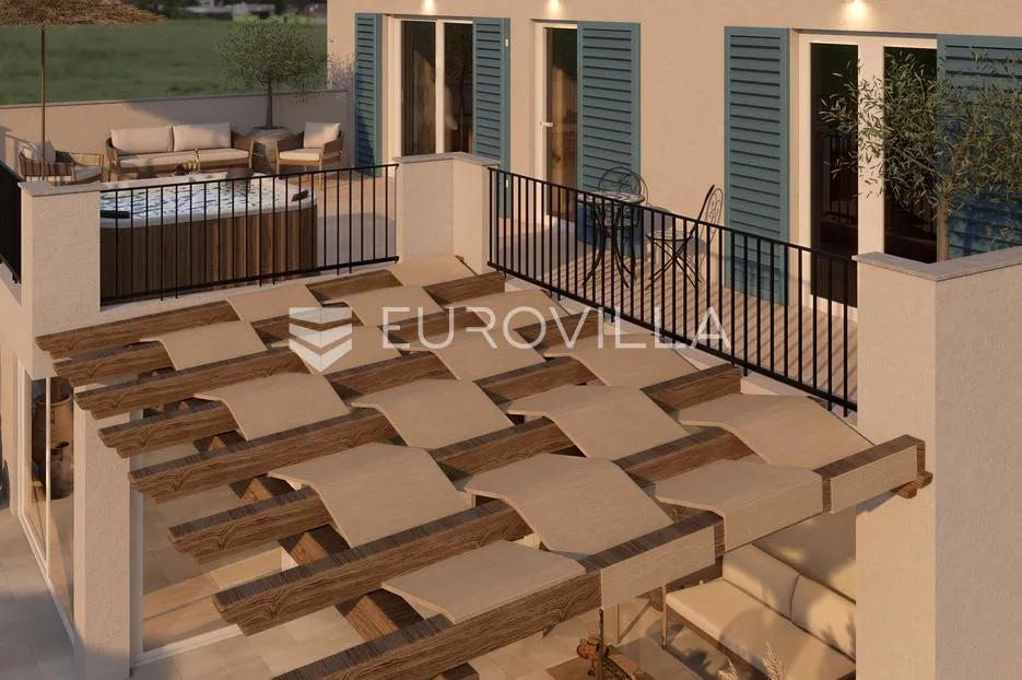 zadar, crno, impresivna dizajnerska vila s bazenom - slika 13