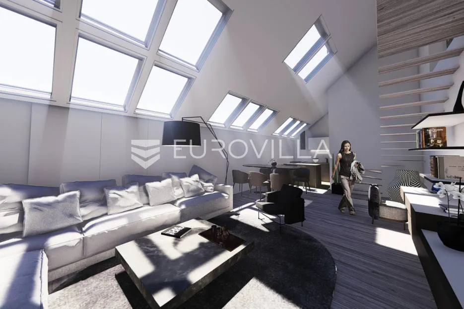 zagreb centar, dvosoban loft / dvoetažan stan - slika 3