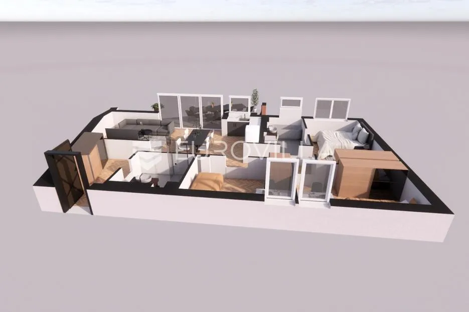 đakovo, centar, luksuzan četverosoban stan 116 m² novogradnja - slika 9
