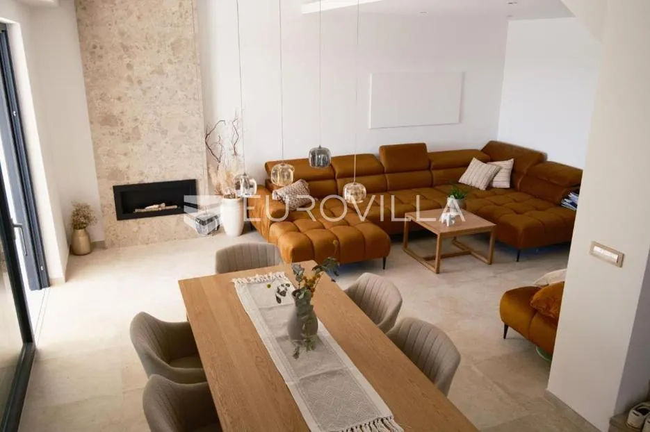krk, linardići, luksuzna vila s bazenom i saunom, novogradnja, 200 m², okućnica 450 m² - slika 5
