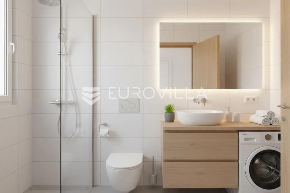 kaštel stari, trosoban stan na drugom katu s tri lođe - slika 6