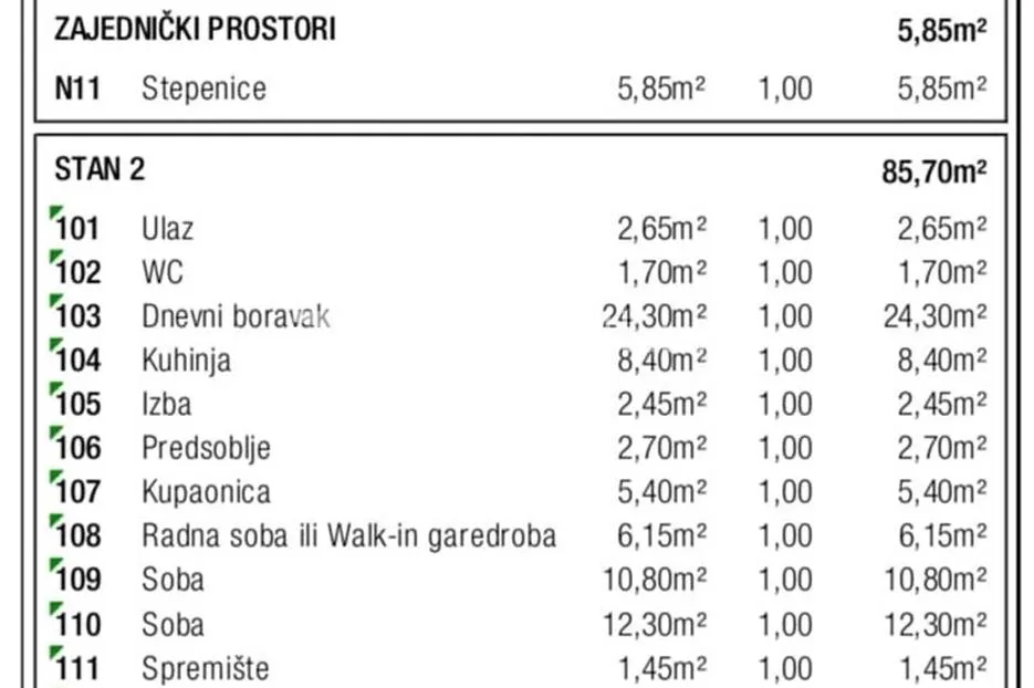 samobor, domaslovec, novogradnja, četverosoban stan, 91 m² - slika 4