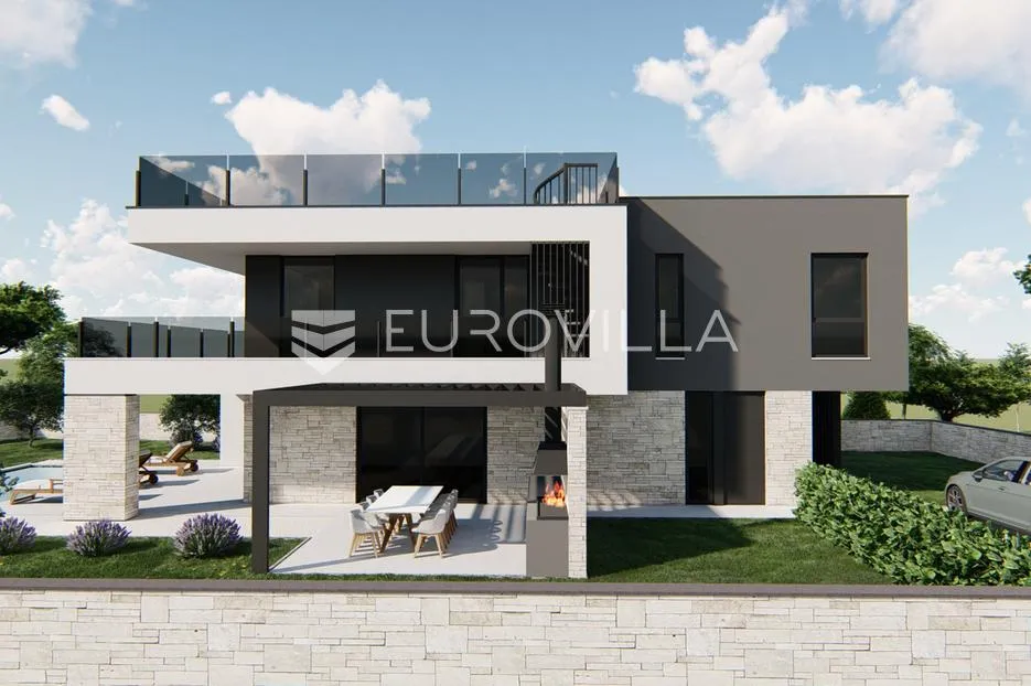istra, galižana, prekrasna kuća s krovnom terasom, dugoročni najam, prvi najam, pogled na more - slika 3