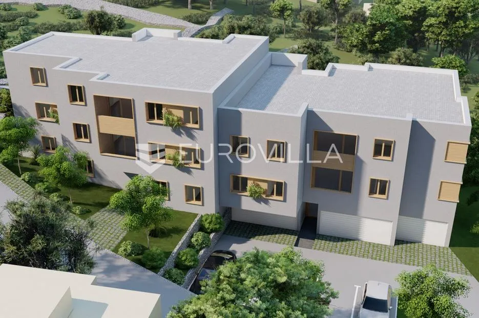 čiovo, slatine, stan na 1. kat 35,58 m² s pogledom na more uz parking mjesto - slika 3