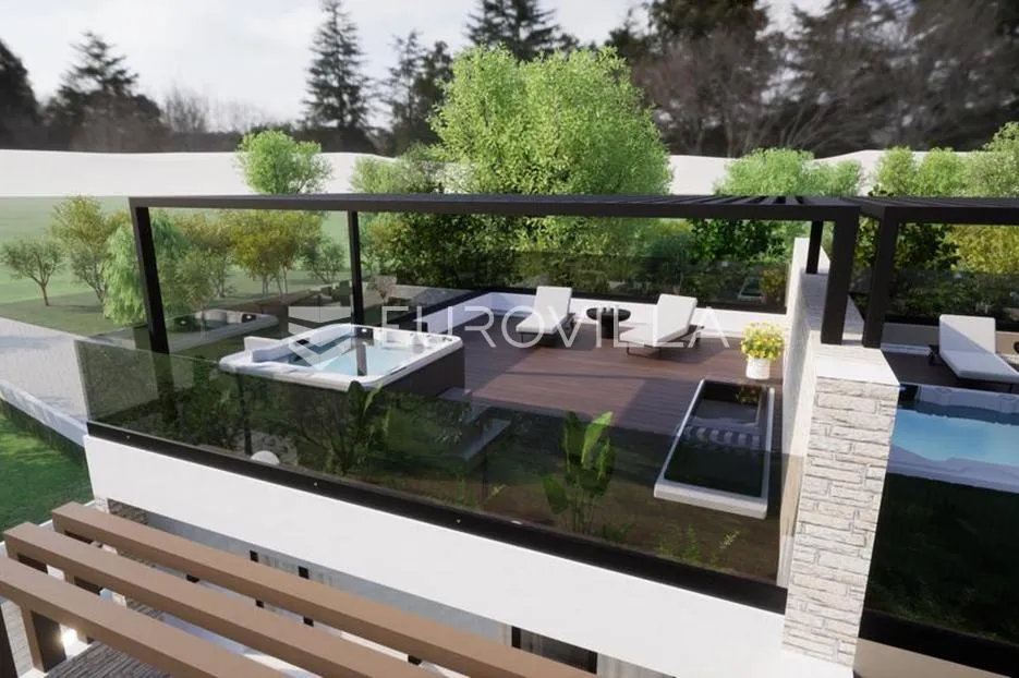 vodice, novogradnja, luksuzna kuća 103,76 m² u nizu s bazenom s2 - slika 56
