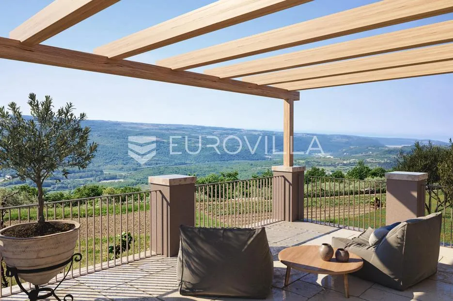 istra, grožnjan, luksuzn vila u roh bau fazi s panoramskim pogledom na more - slika 4