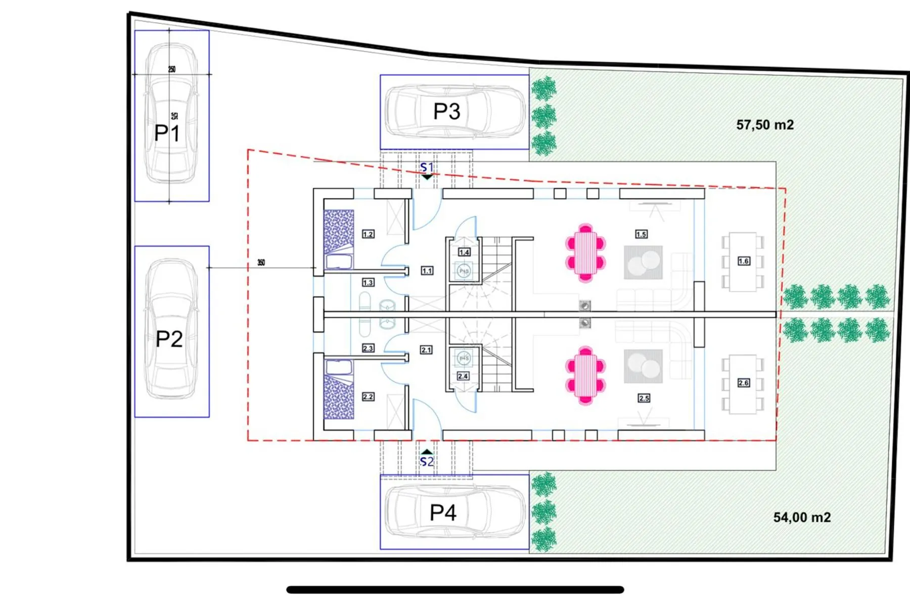 istra, ližnjan, elegantna dvojna novogradnja oznake b, s vrtom i bazenom 111 m² - slika 22