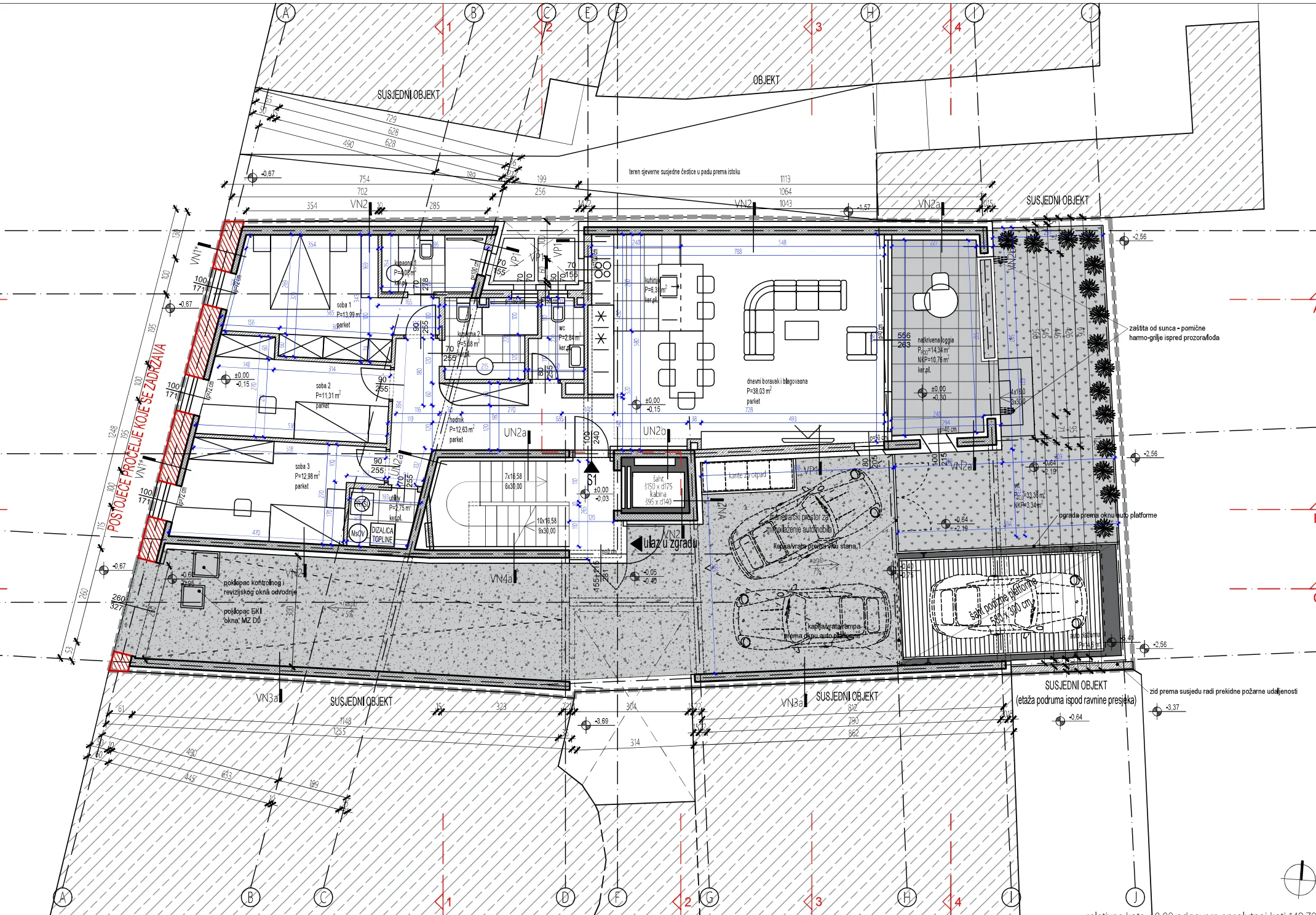 zagreb, nova ves, ekskluzivan i moderan četverosoban stan + gpm, nkp 131 m2 (novogradnja) - slika 2