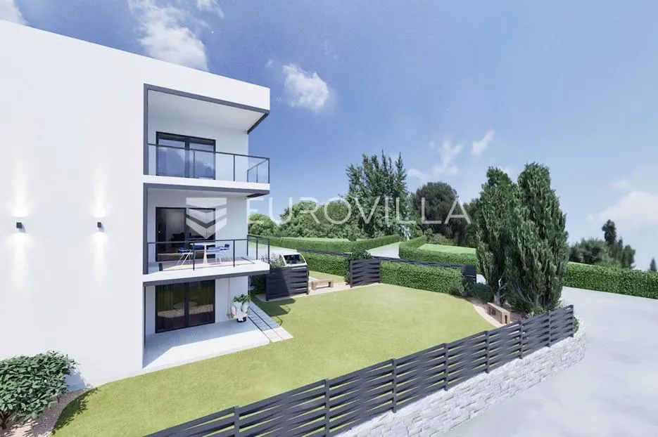 fažana, peroj, luksuzni trosobni stan s liftom, 1. kat, 83.95 m², 800 m od mora, pogled na more - slika 6