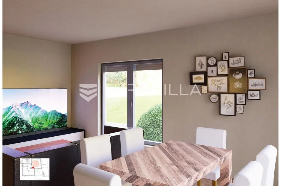vodice, novogradnja, moderan dvosoban stan s bazenom, 90,13 m² - slika 3