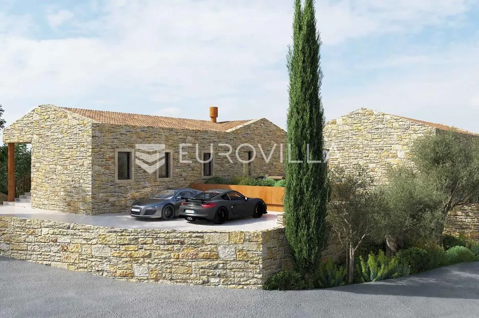 istra, motovun, građevinsko zemljište 2181m2 s idejnim projektom - slika 8