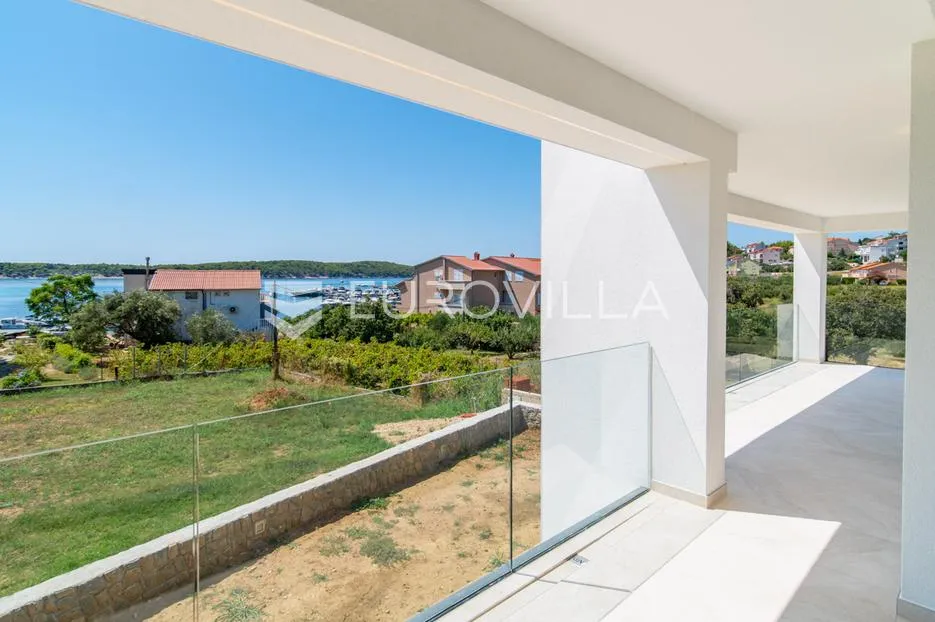 otok rab, barbat, moderan trosoban stan 107 m², pogled na more - slika 16