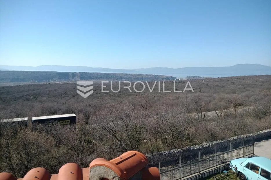 Kraljevica, Šmrika, građevinsko zemljište 1300 m2 s pogledom na more