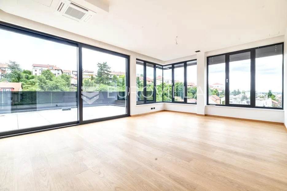 zagreb, srebrnjak, novogradnja, luksuzan četverosoban penthouse 140,27 m² - slika 2