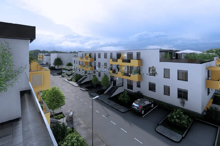 zagreb, odra, trosoban stan s garažnim parkirnim mjestom, neto površine 53.65 m², novogradnja - slika 3