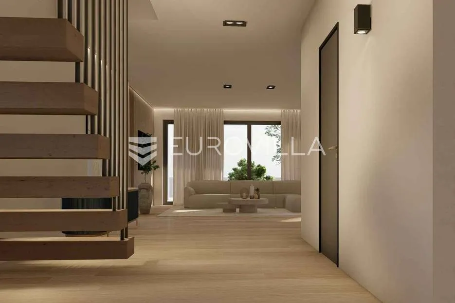 zadar, sukošan, moderna villa s bazenom i pogledom na more - slika 11