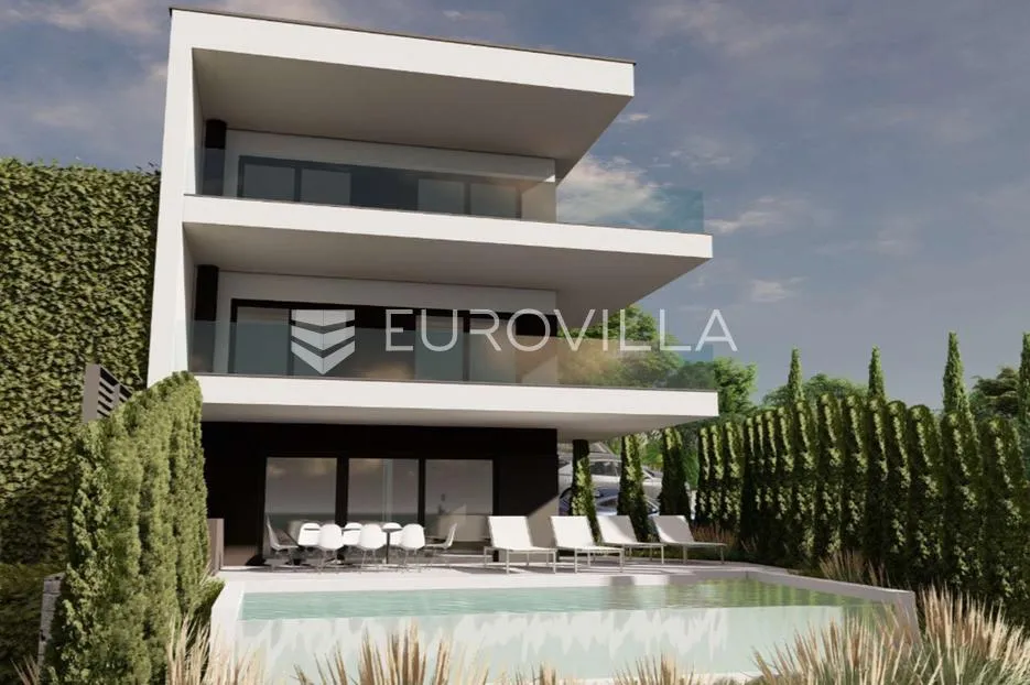 istra, duga uvala, moderna villa s pogledom na more 248m2 - slika 5