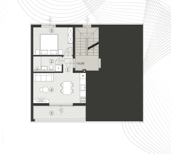 pula, štinjan, izvrstan jednosoban stan površine 46 m² - slika 14