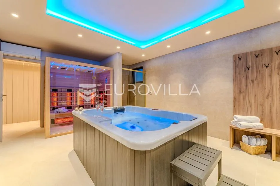 zadar, privlaka, ekskluzivna moderna vila s bazenom i wellness zonom - slika 48
