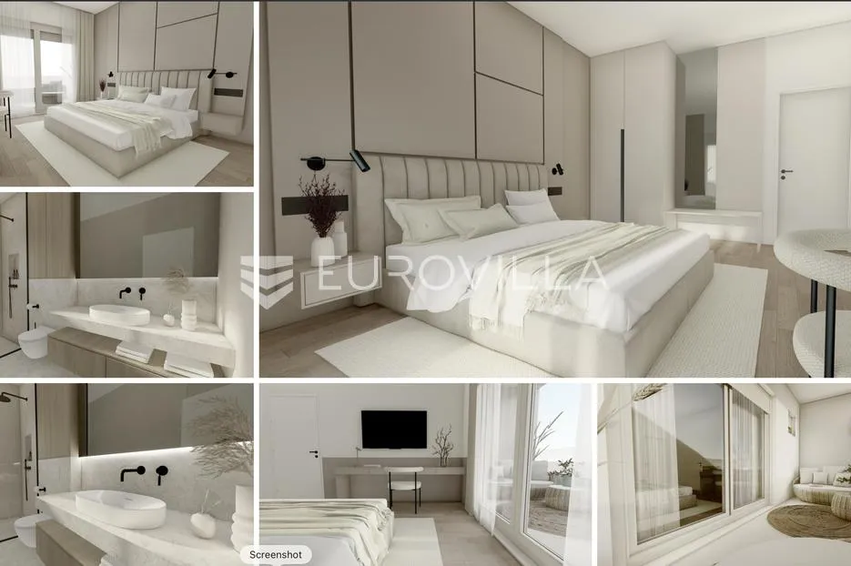 vinišće, uvala ljubljeva, dizajnerska vila s pogledom na more površine 266 m² - slika 10