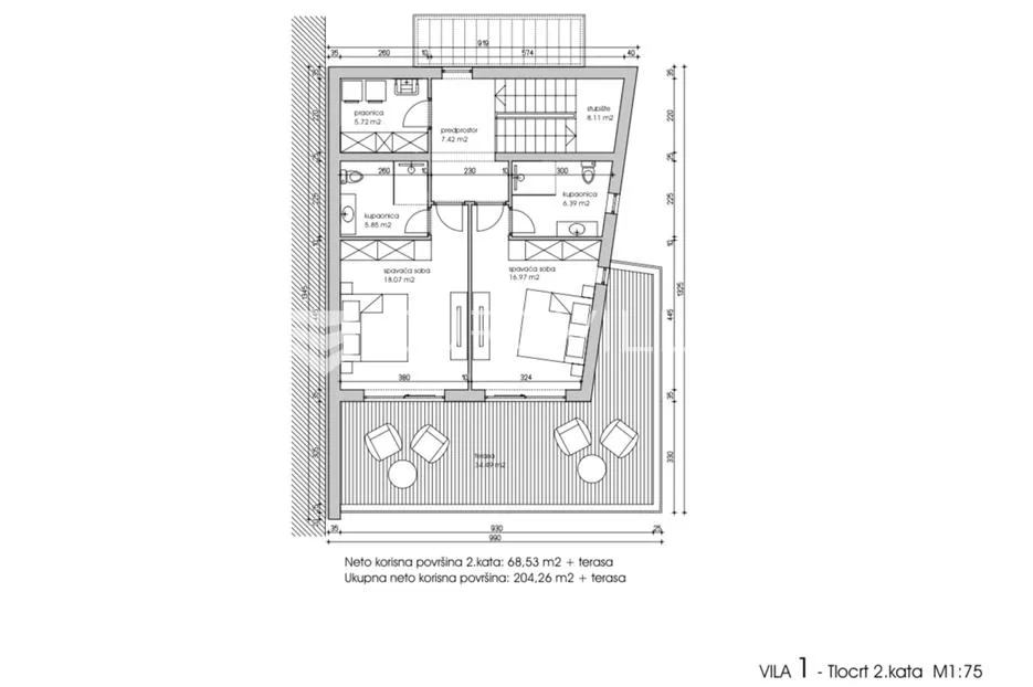 istra, duga uvala, moderna villa s pogledom na more 248m2 - slika 14