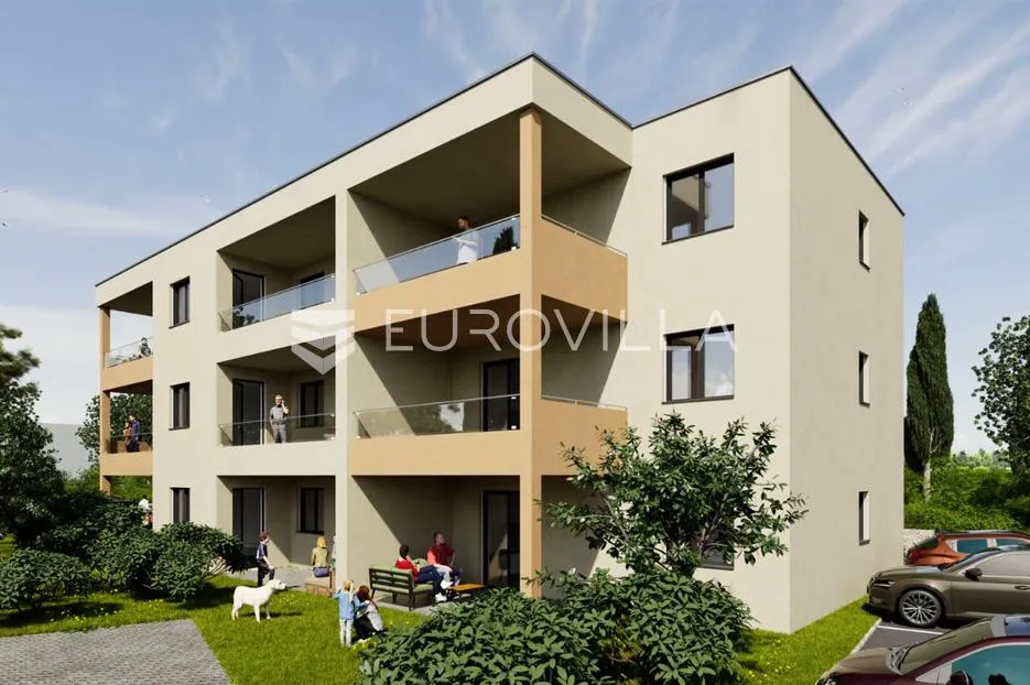 istra, vabriga, dvosoban stan 74 m² na 1. katu s pogledom na more, 2 parkirna mjesta i ostava - slika 10