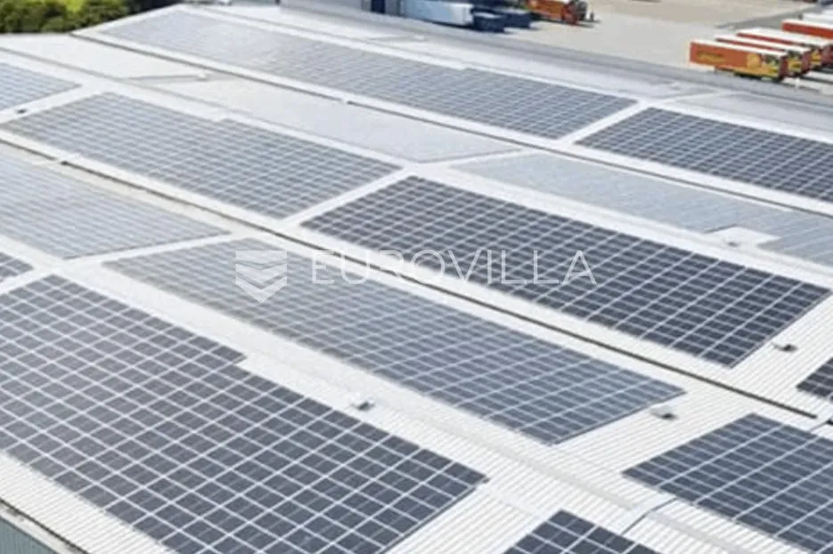 ludbreg, elektrana na prozivodnoj hali uz veliki parking i zemljište - slika 2